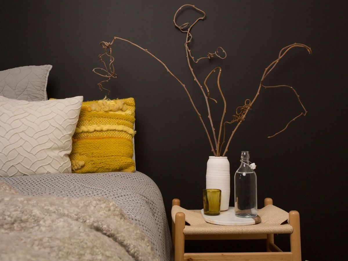 bedroom interior warm